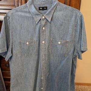 Men's EUC Madewell short sleeve Chambray